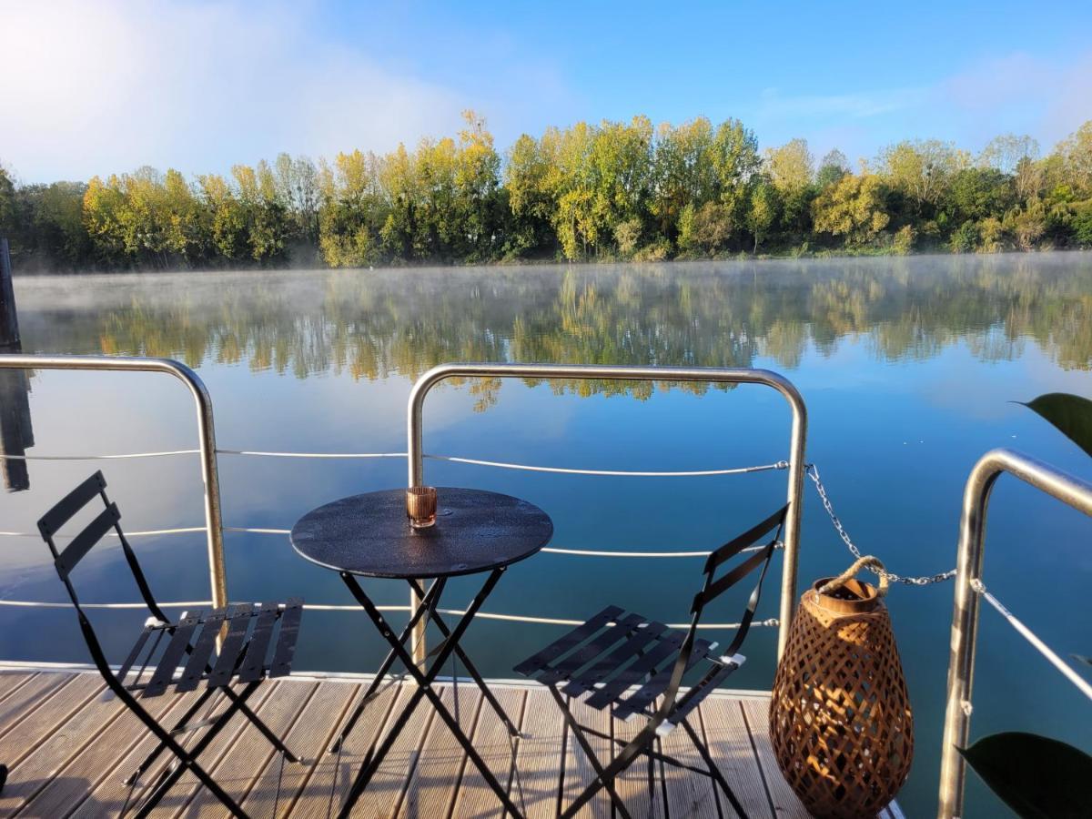 L'Escale Royale Saint-Martin-La-Garenne Port Ilon - Seine - Giverny Exterior foto