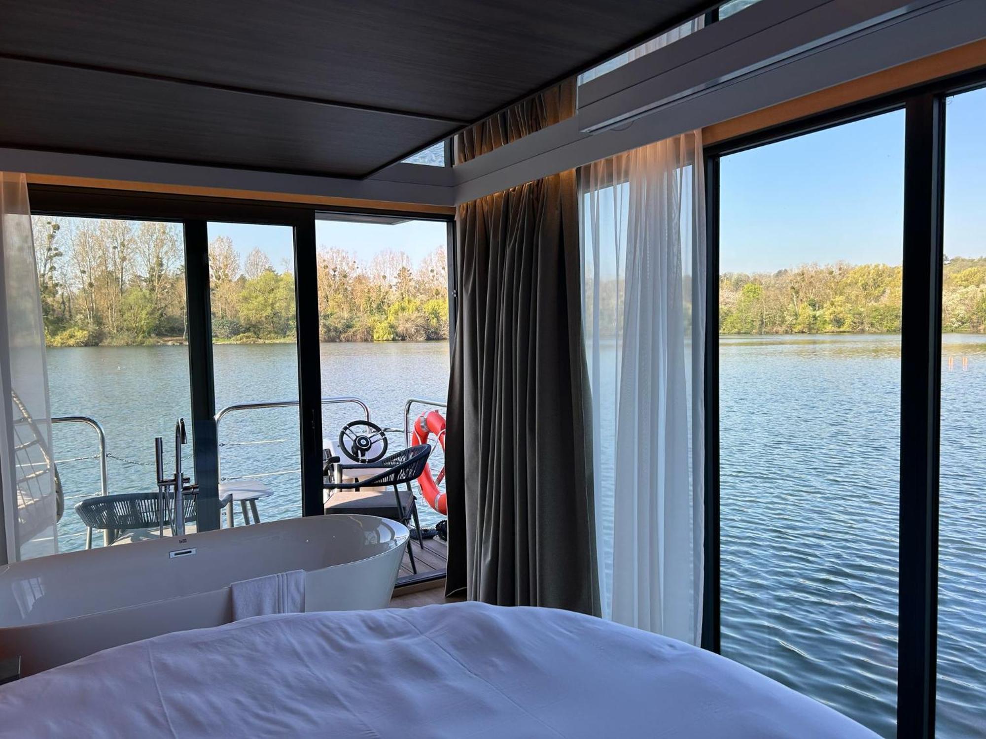 L'Escale Royale Saint-Martin-La-Garenne Port Ilon - Seine - Giverny Exterior foto