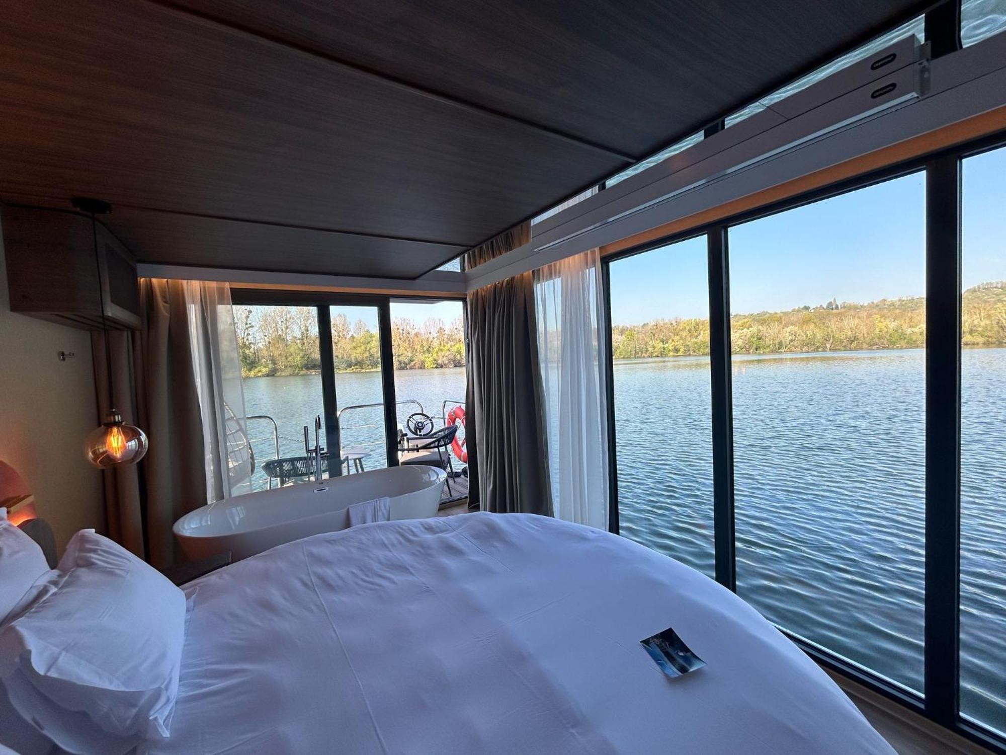 L'Escale Royale Saint-Martin-La-Garenne Port Ilon - Seine - Giverny Exterior foto